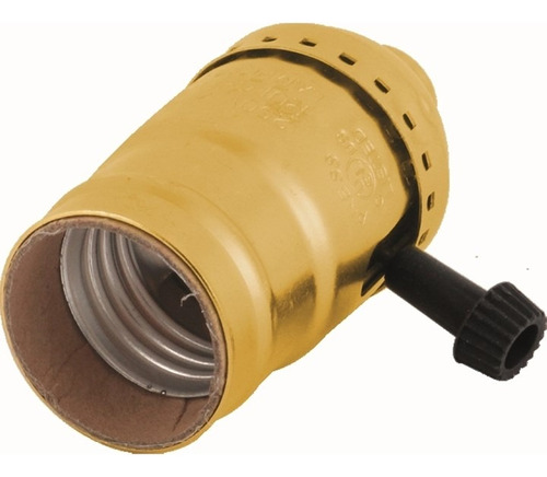 Porta Lamparas Socket Aluminio Apagador Llave - Fulgore 