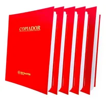 Comprar Libro Copiador Contable Pack X 5 Tapa Dura 100 Paginas