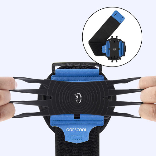 Braçadeira De Corrida Para iPhone 11, Braçadeira Azul