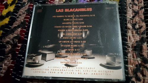 Cd Blacanblus - Cuatro Mujeres Y Un Maldito Piano - Made Usa Estándar (Usado)
