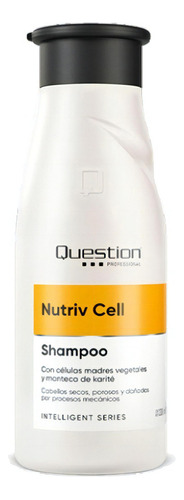 Shampoo Question Prof Nutriv Cell Cabello Seco Cel Mad 330ml