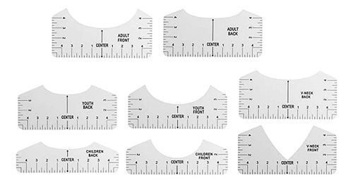 Herramienta De Calibración Para Alinear Playeras Ruler Guid