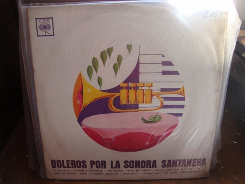 Vinilo Sonora Santanera Boleros Por La Sonora Santanera M3