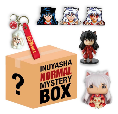 Inuyasha Mystery Box Figura Funko Sticker Llavero Miltienda