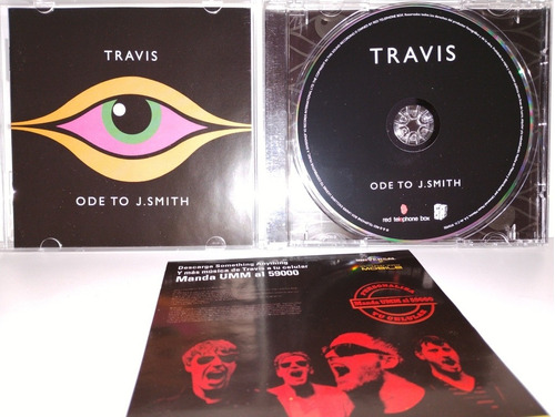 Travis Cd Ode To J. Smith Excelente Coldplay Blur 