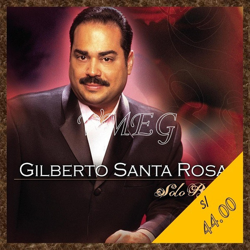 Vmeg Cd Gilberto Santa Rosa 2003 Sólo Bolero