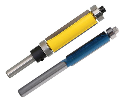 2 Piezas De 6 Mm Y 1/4 Vástago E Inferior De Rodamiento