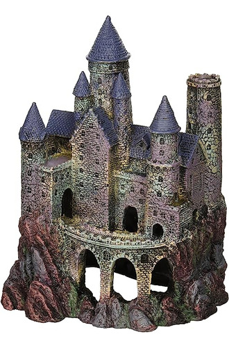 Castillo De Mago Para Decoración De Acuario Penn Plax
