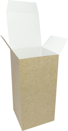 Caja Para Vaso Vas1 X 10u Packaging Blanco Madera 