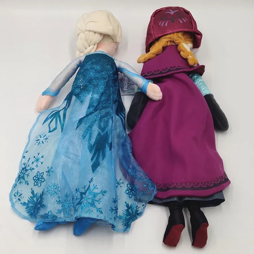 Cc 2 Peças De Boneca De Pelúcia Frozen Elsa Anna, Presente