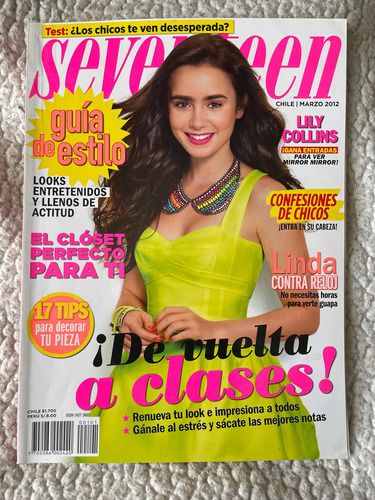 Revista Seventeen Año 8 N 101 Marzo 2012