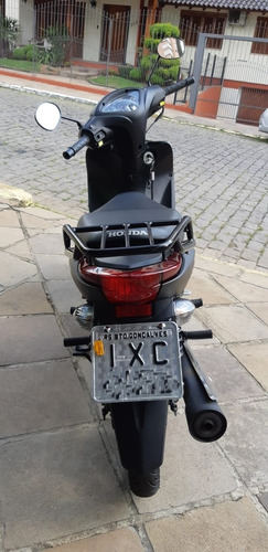 Honda Biz 125 Ex Preta Fosca Nova C/ 9.300km