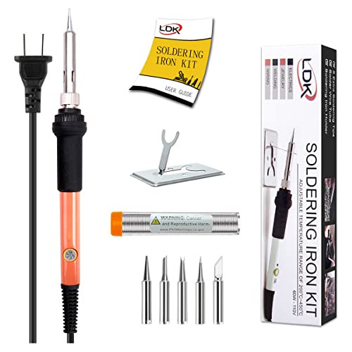 Kit De Soldador Eléctrico De 60 W Y 110 V Temperatura ...