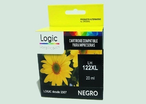 2 Tintas 122 Xl Negro Y Color Compatible  1000, 2000, 3000