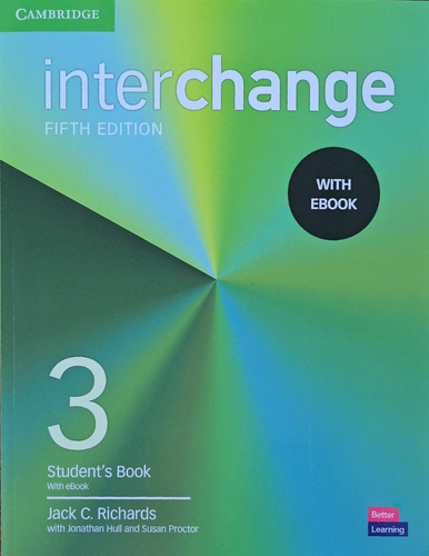 Interchange 3 Student's Book Con Ebook - Jack C. Richards