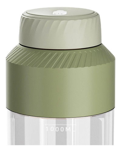Vaso De Batidora Portátil Usb, Exprimidor Tapa Única Verde