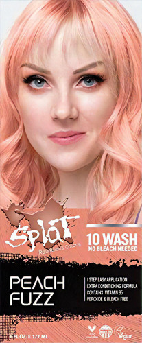  Splat | Peach Fuzz | 10 Lavados | Sin Blanqueador | Tinte Te