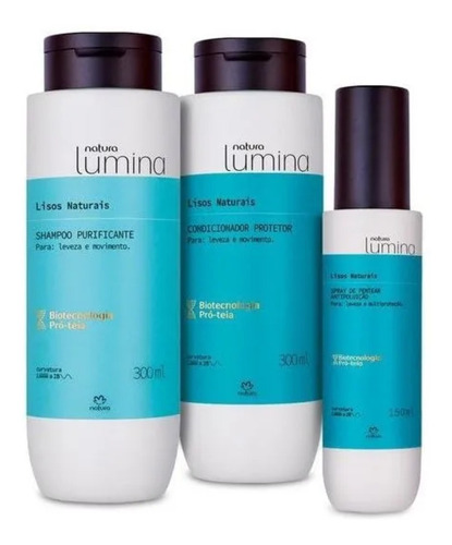 Kit Liso Natural Lumina Natura Original - mL a $103