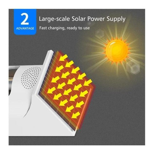 Sensor Mini Con Panel Solar , Mxasr-001, Hasta 9 A 12m, 5 A