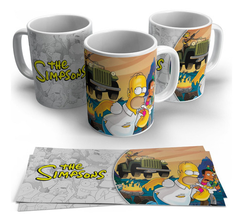 Taza Ceramica Los Simpsons #5 Varios Modelos