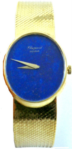 Chopard - Feminino - Ouro - Lápis Lazuli - Manual - Déc 70