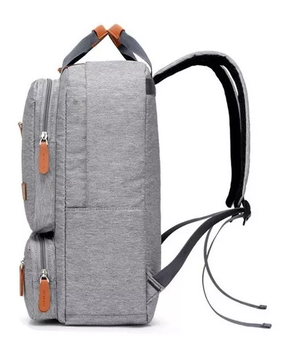 Mochila Urbana Notebook Reforzada Hombre Mujer Viaje Escuela Facultad Tela  Impermeable