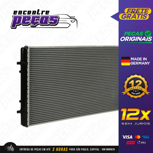 Radiador De Água Vw Golf 2.0 1998-2006 Original