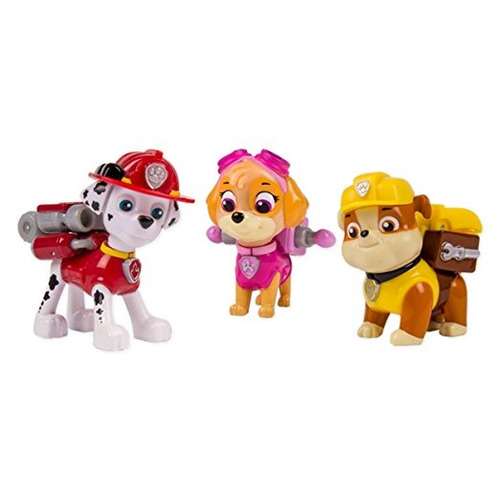 La Pata De La Patrulla Action Pack Cachorros, Pack De 3