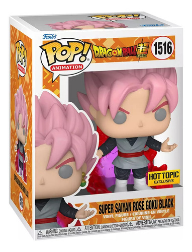 Dragon Ball Pop! Animation Super Saiyan Rose Goku Black