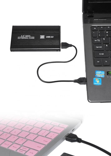 Imagen 2 de 4 de Case Externo 2.5 Disco Duro Laptop Sata Usb 2.0