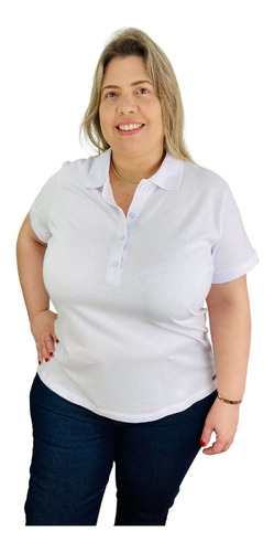 Camiseta Polo Plus Size Kohmar