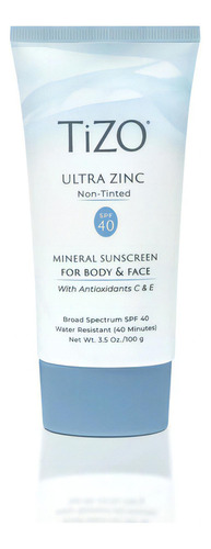 Tizo Ultra Zinc Protector Mineral 100g Rostro Y Cuerpo