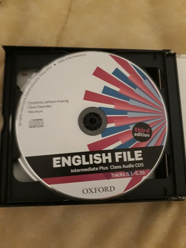 English File Intermediate Plus Class Audio Cds (Usado)
