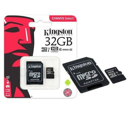 Cartão De Memoria Classe 10 32gb Kingston Original