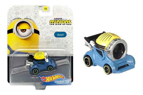 Imagem 2 de 3 de Carrinho Hot Wheels Dos Minions Raridade Colecionador Mattel