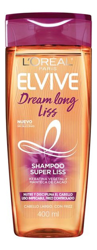 Shampoo L'oreal Elvive Dream Long Liss 400 Ml