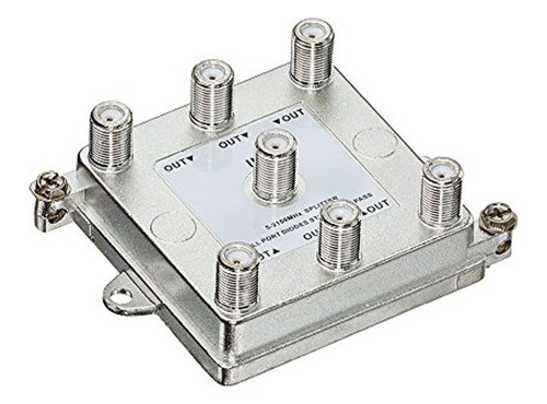 Leviton 47690g6 1 X 6 6way 2ghz Divisor De Video Pasivo