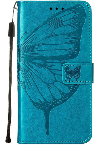 Qinggou Xiaomi Poco X3 Nfc Wallet Case Butterfly Relieve