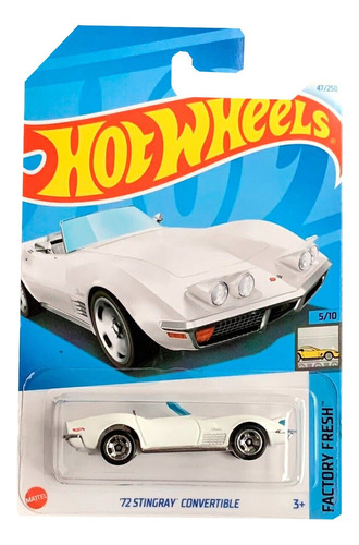 Stingray Convertible 72 White Hot Wheels (47)