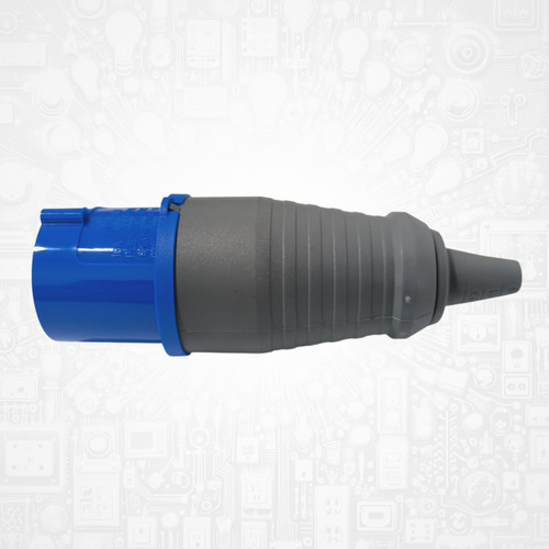 Plugue Industrial 16a-2p+t-220\240vca-ip44-6h Outro