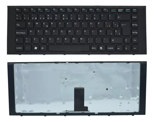 Teclado Sony Vaio Vpc-eg Vpc-ek Negro Marco Pcg-61a11 Nuevo