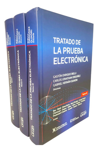 Tratado De La Prueba Electrónica 3 Tomos 