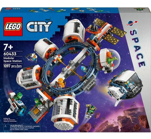 City Estação Espacial Modular - Lego 60433