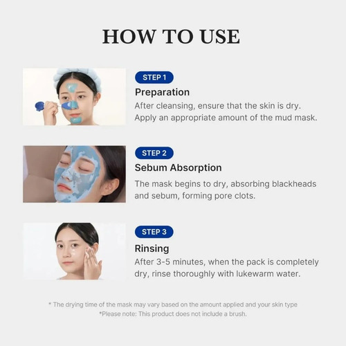 Máscara Facial Medicube Zero Pore Blackhead Mud