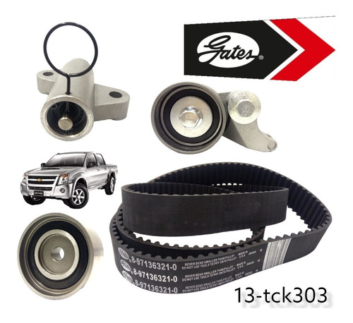 Kit Correa Tiempo Gm Luv D Max 3.5 Gates Usa 13-tck303