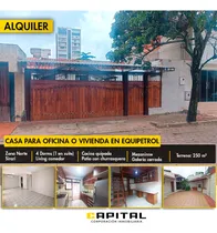 Comprar Casa En Alquiler Para Oficina O Vivienda En Sirari- Equipetrol