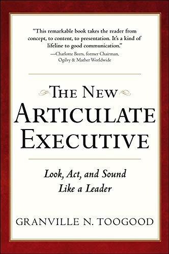 Book : The New Articulate Executive Look, Act And Sound Lik