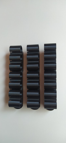 Kit 3 Porta Munição 7 Cartuchos, Colete Modular, Calibre 12