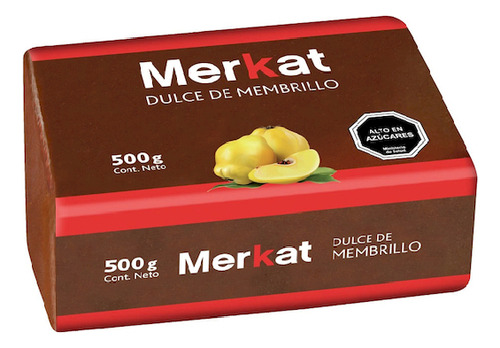 Dulce De Membrillo Merkat 500gr(1uni)super