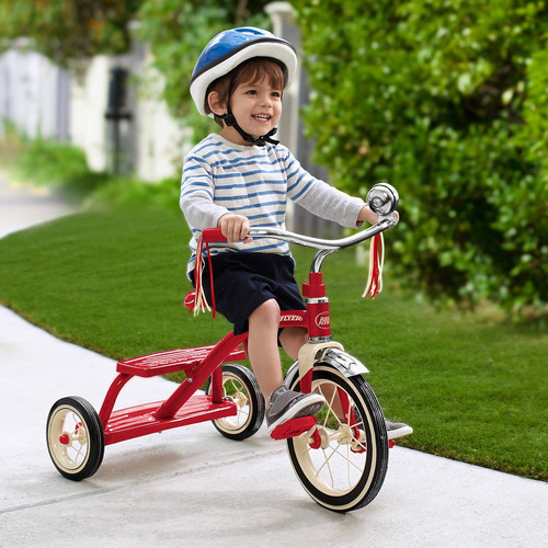 Triciclo Clasico Rojo Para Niños Radio Flyer Rojo